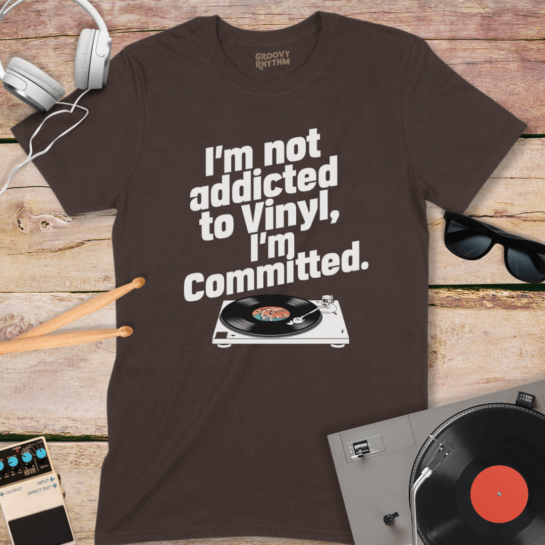 I'm Not Addicted to Vinyl Tee