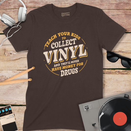 Teach Your Kids to Collect Vinyl Tee