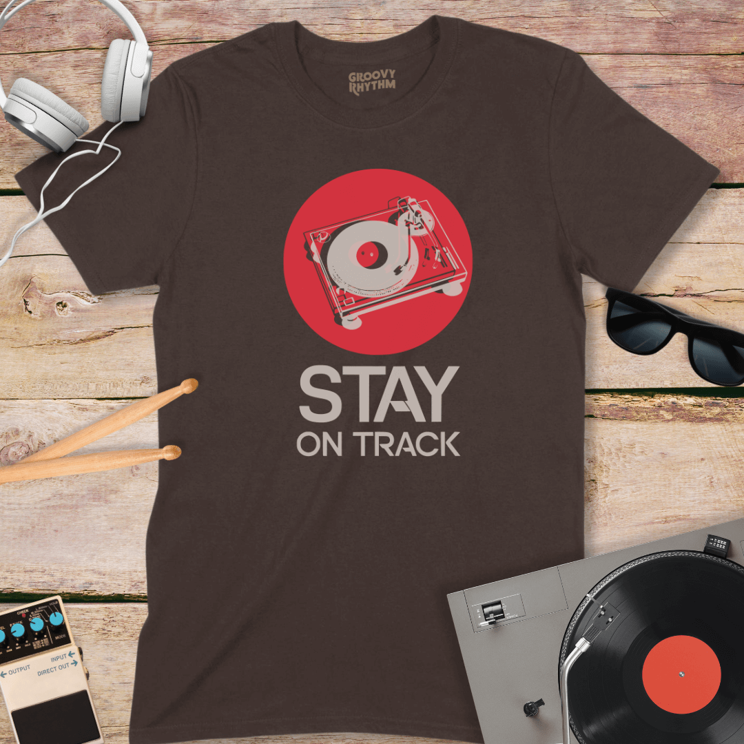 Stay on Track Vinyl T-Shirt