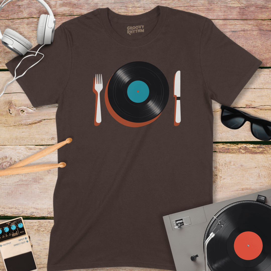 Vinyl for Dinner Tshirt