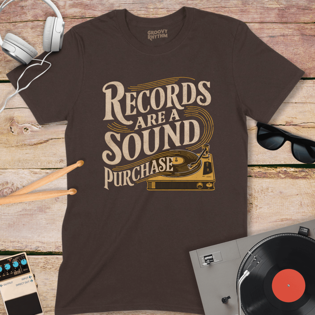 Records are a Sound Purchase Tshirt