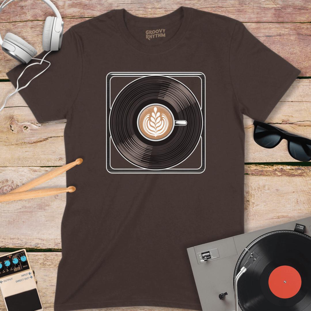 Cappuccino Record Tee