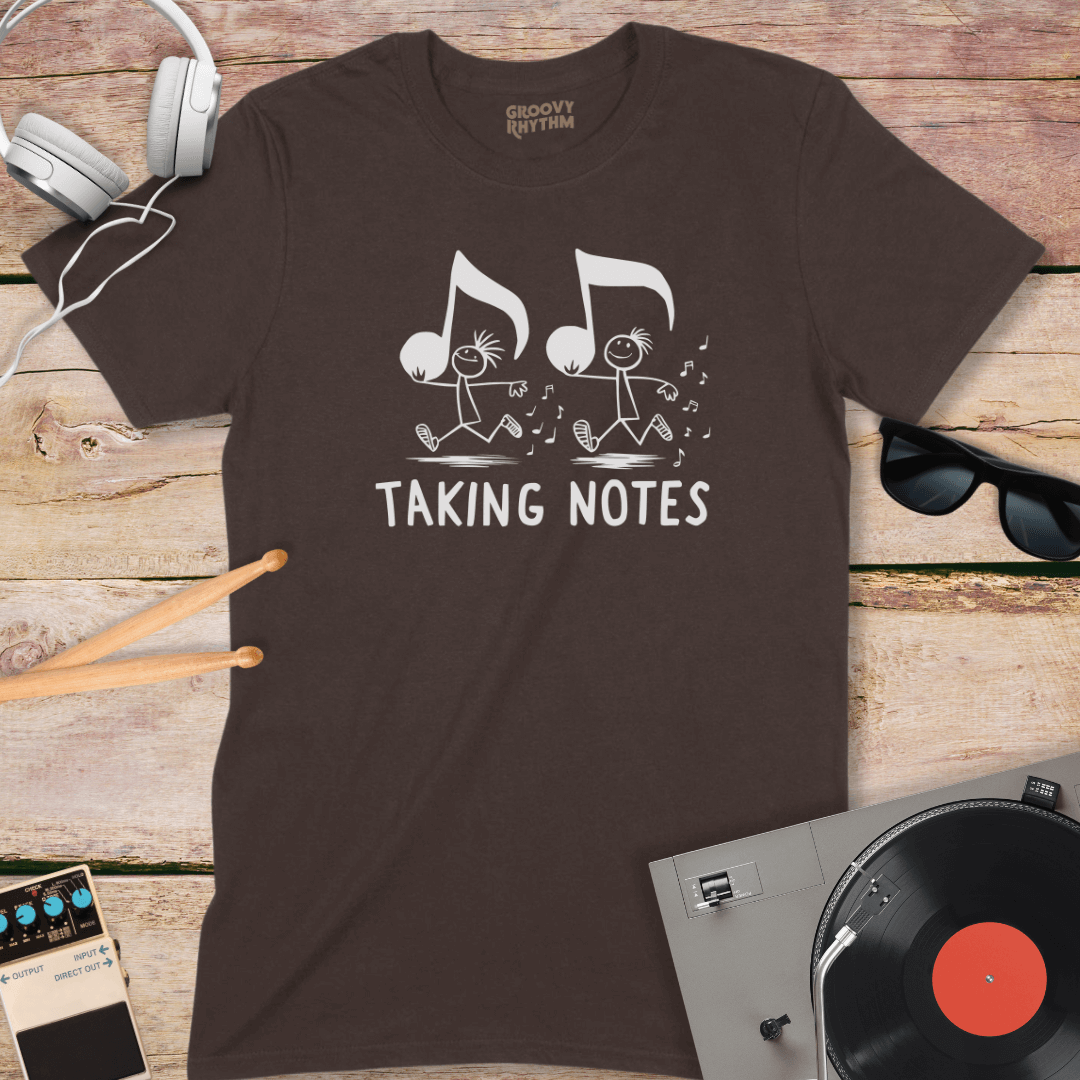 Taking Notes Music Tshirt