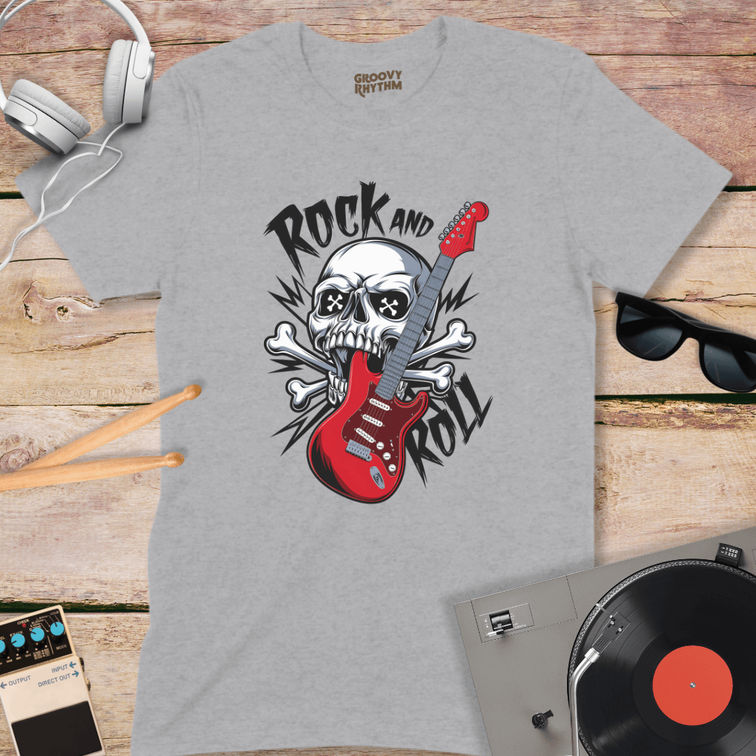 Rock & Roll Skull Tee