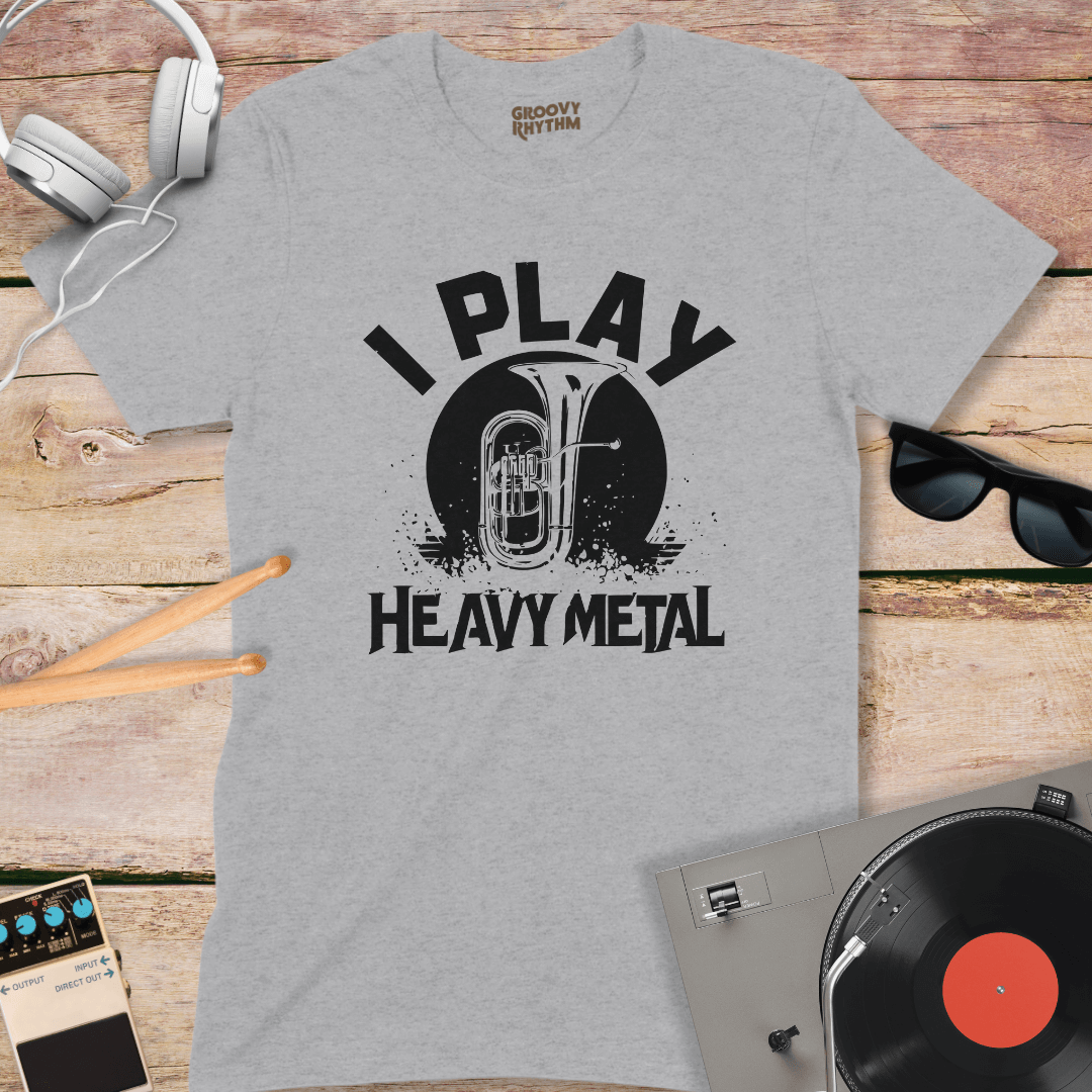 I Play Heavy Metal T-shirt