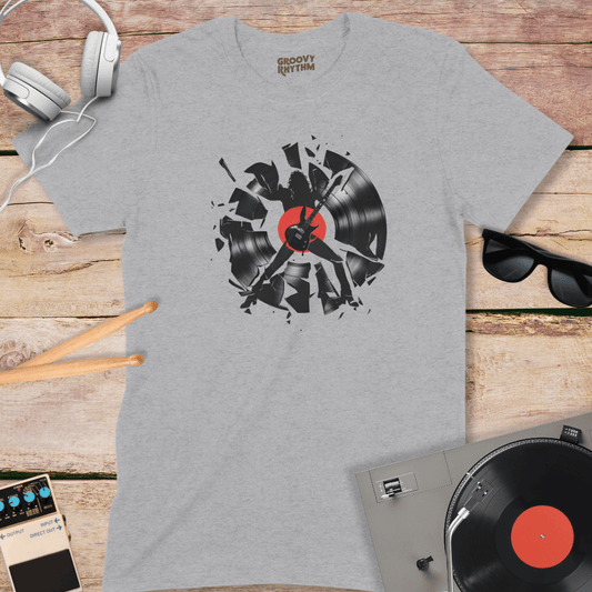 Shattered Vinyl Guitarist Tee