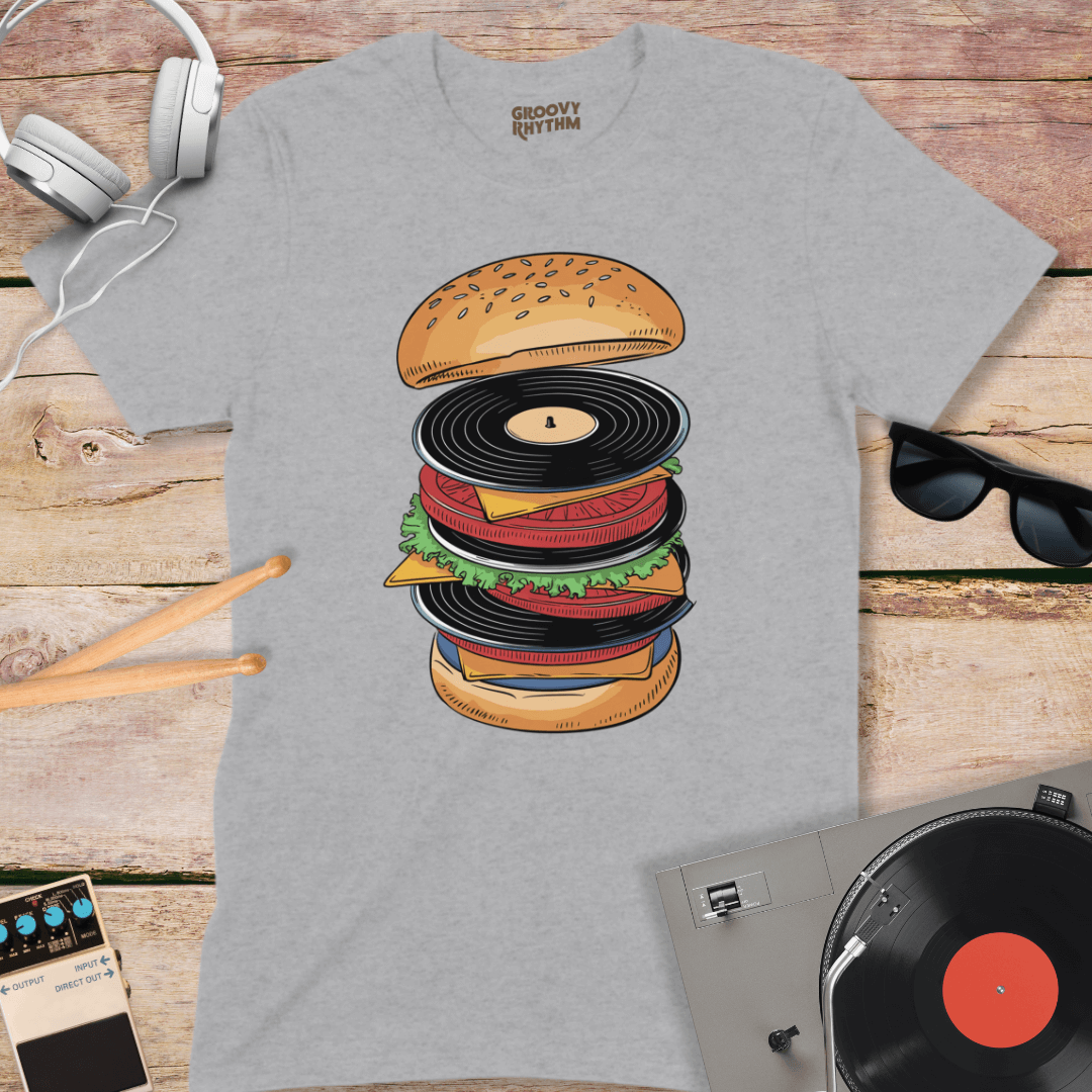 3x3 Vinyl Burger Tee