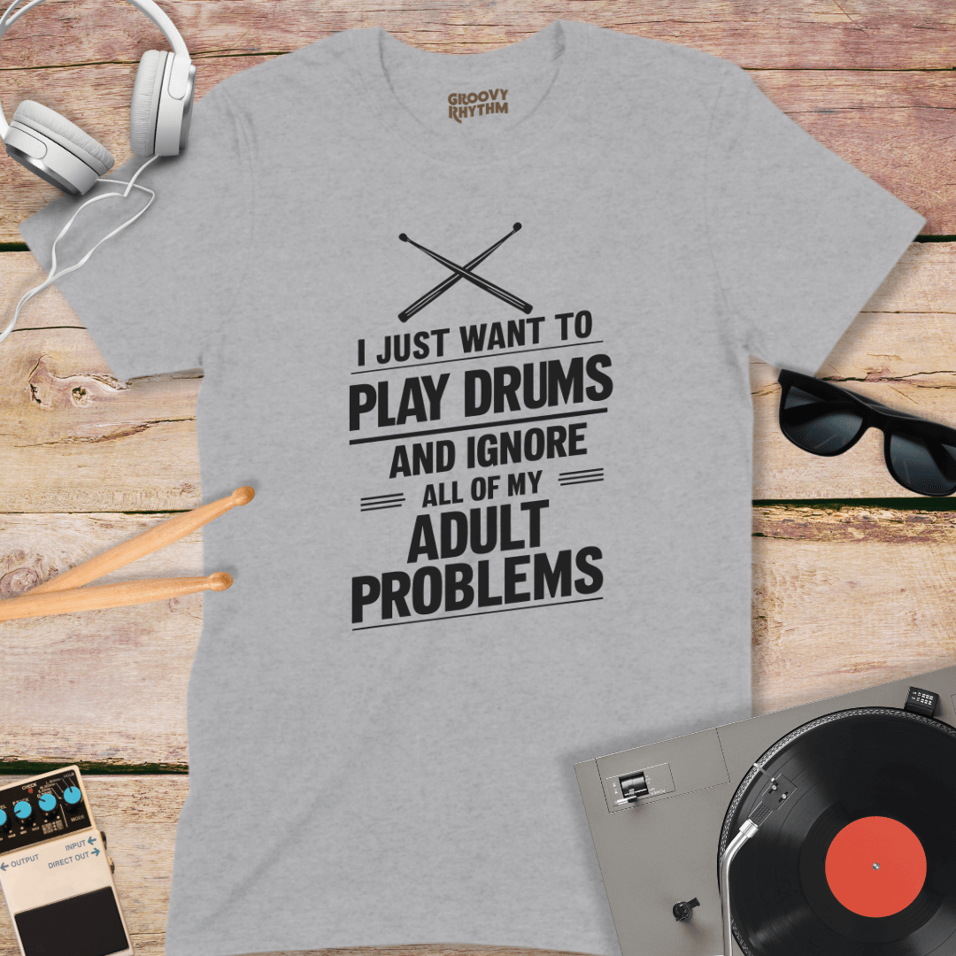 Just Play Drums T-Shirt