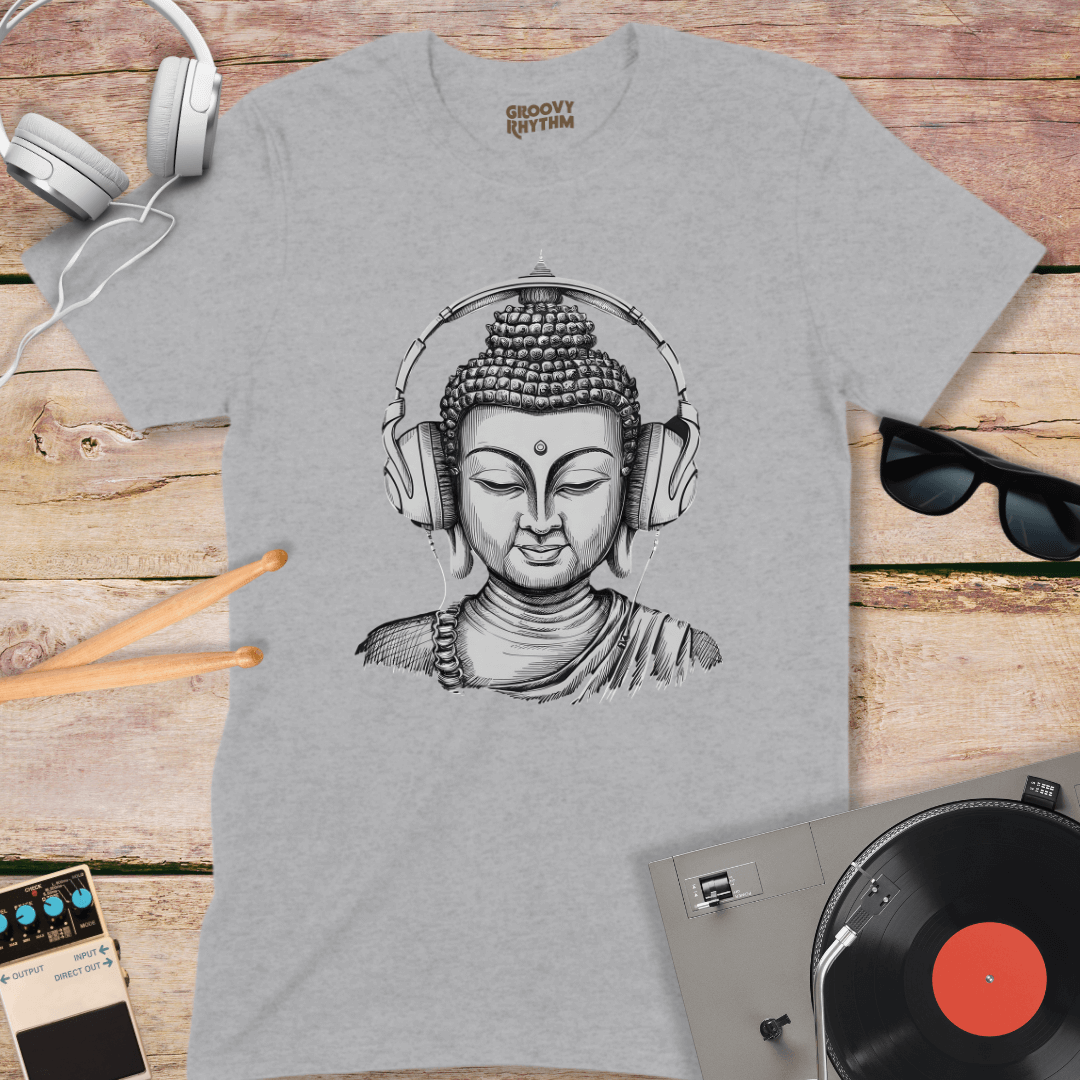 Buddha Loves Music Tshirt