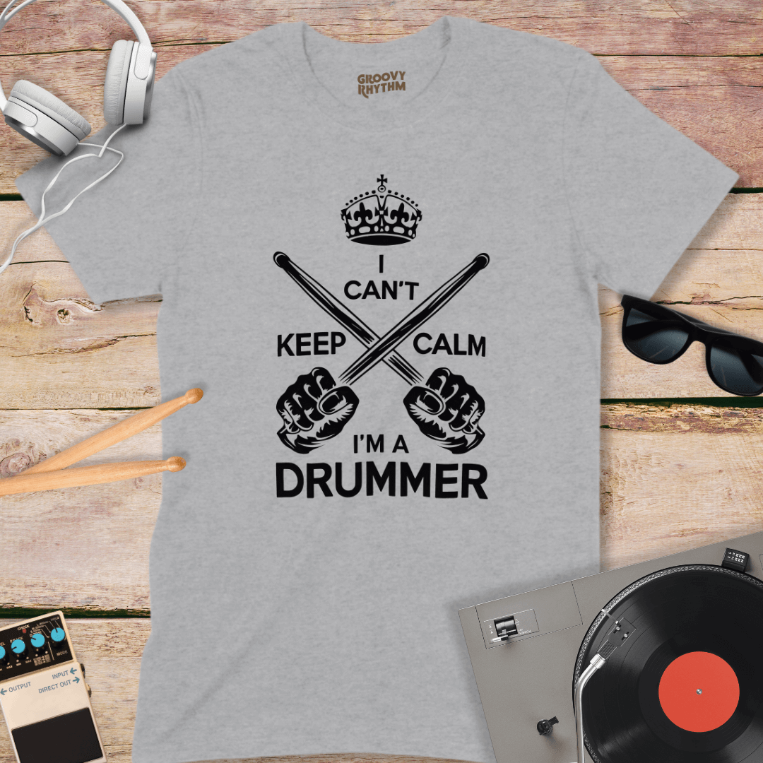 I Can't Keep Calm Drum Tee