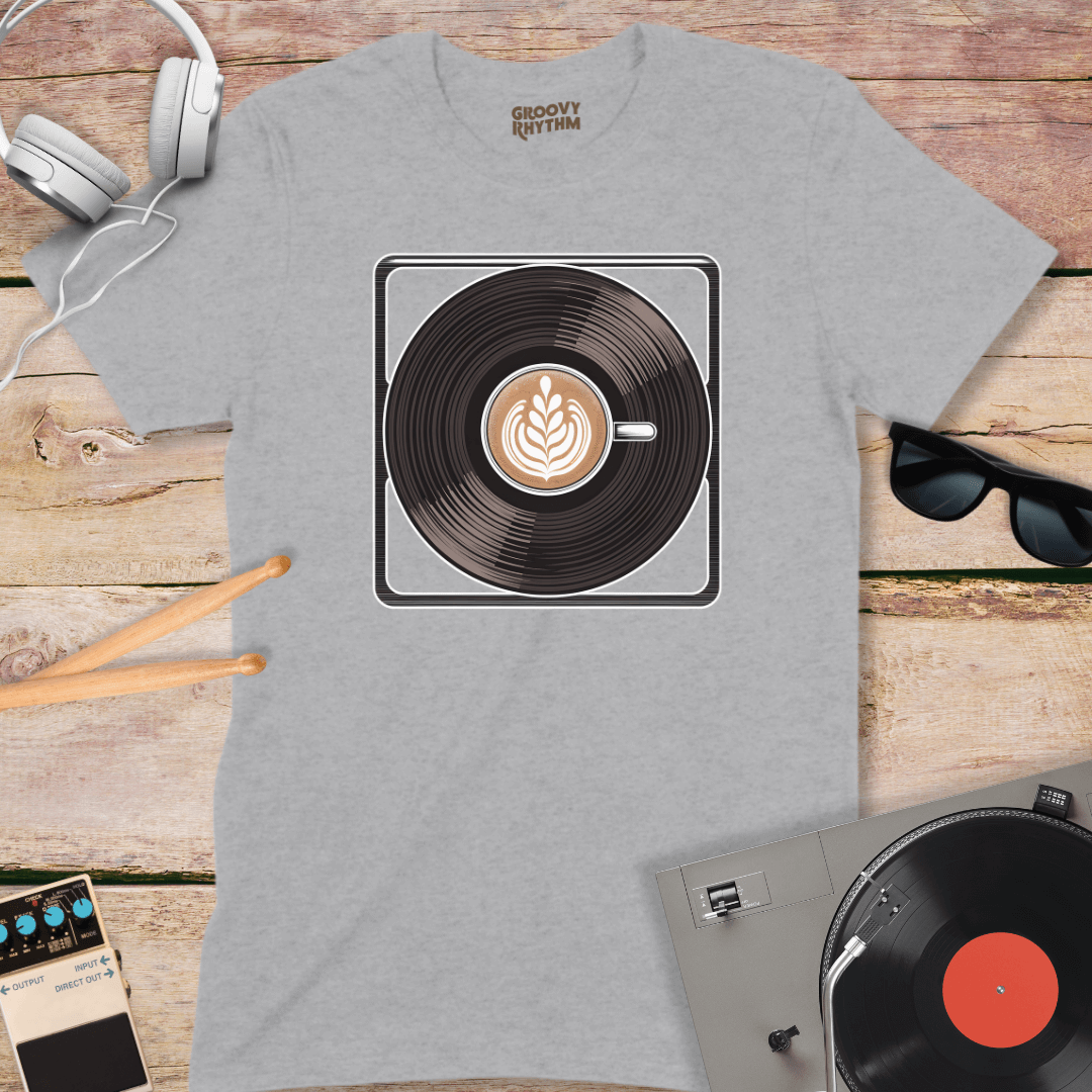 Cappuccino Record Tee