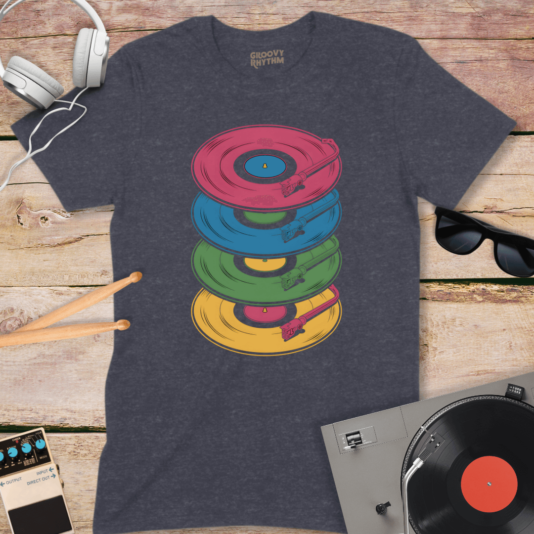 Pop Art Stack Vinyl Tshirt