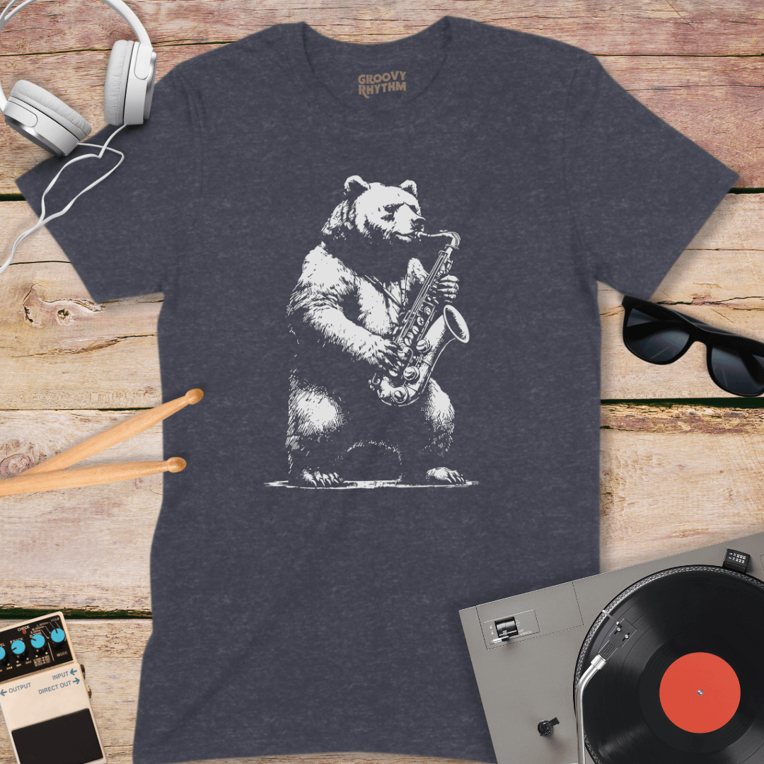 Saxy Bear Tshirt