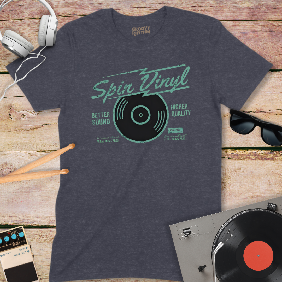 Spin Vinyl Vintage Tee