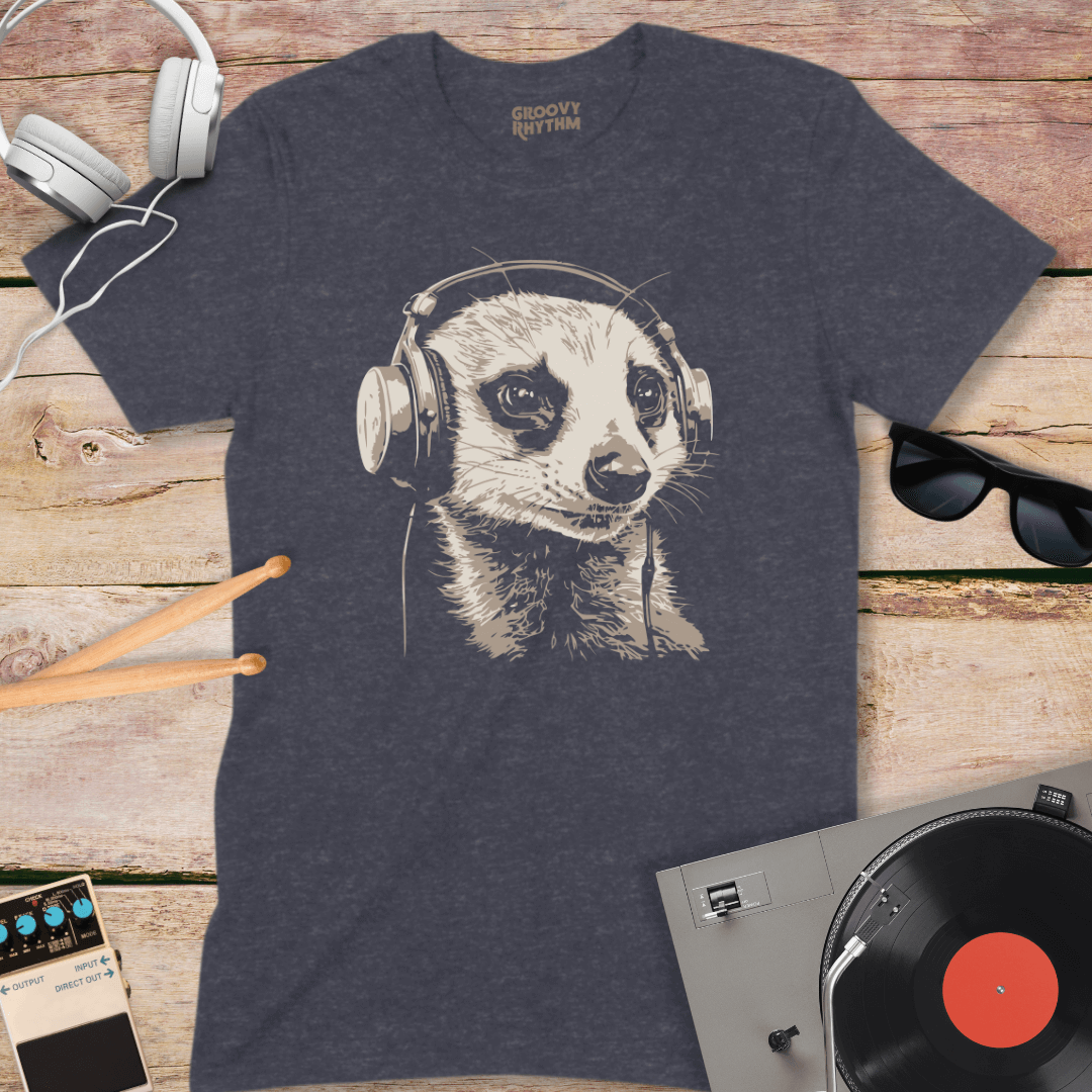 Meerkat Loves Music Tee