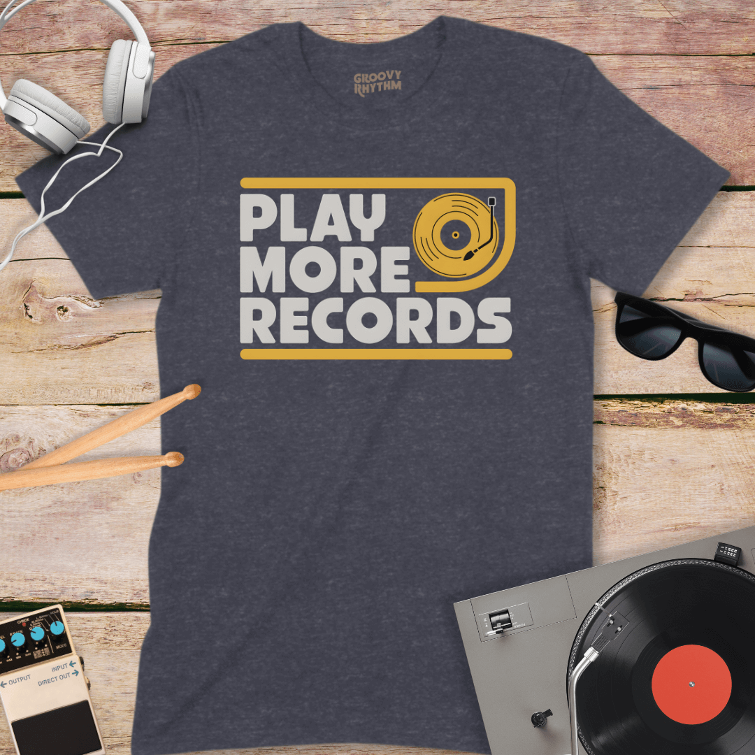 Play More Records Tee