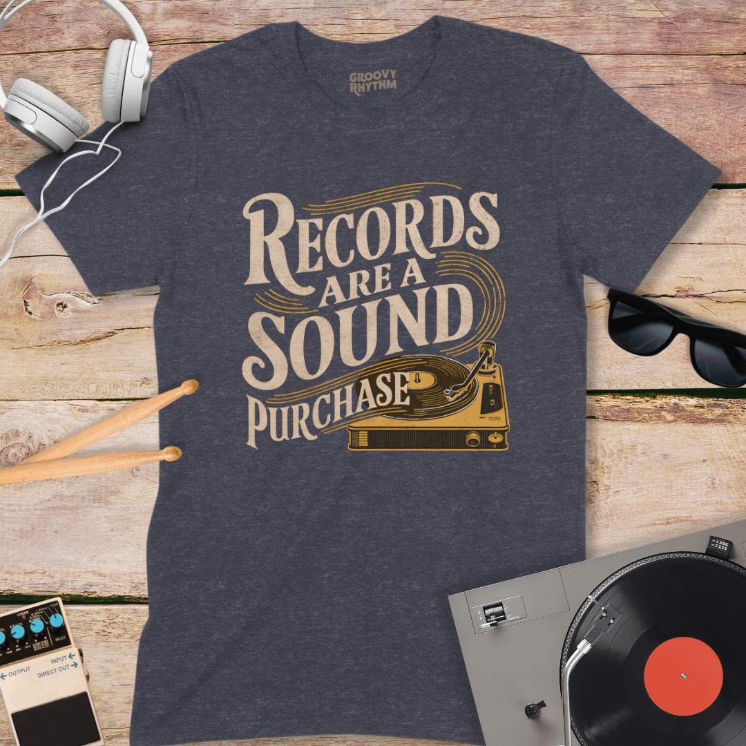 Records are a Sound Purchase Tshirt