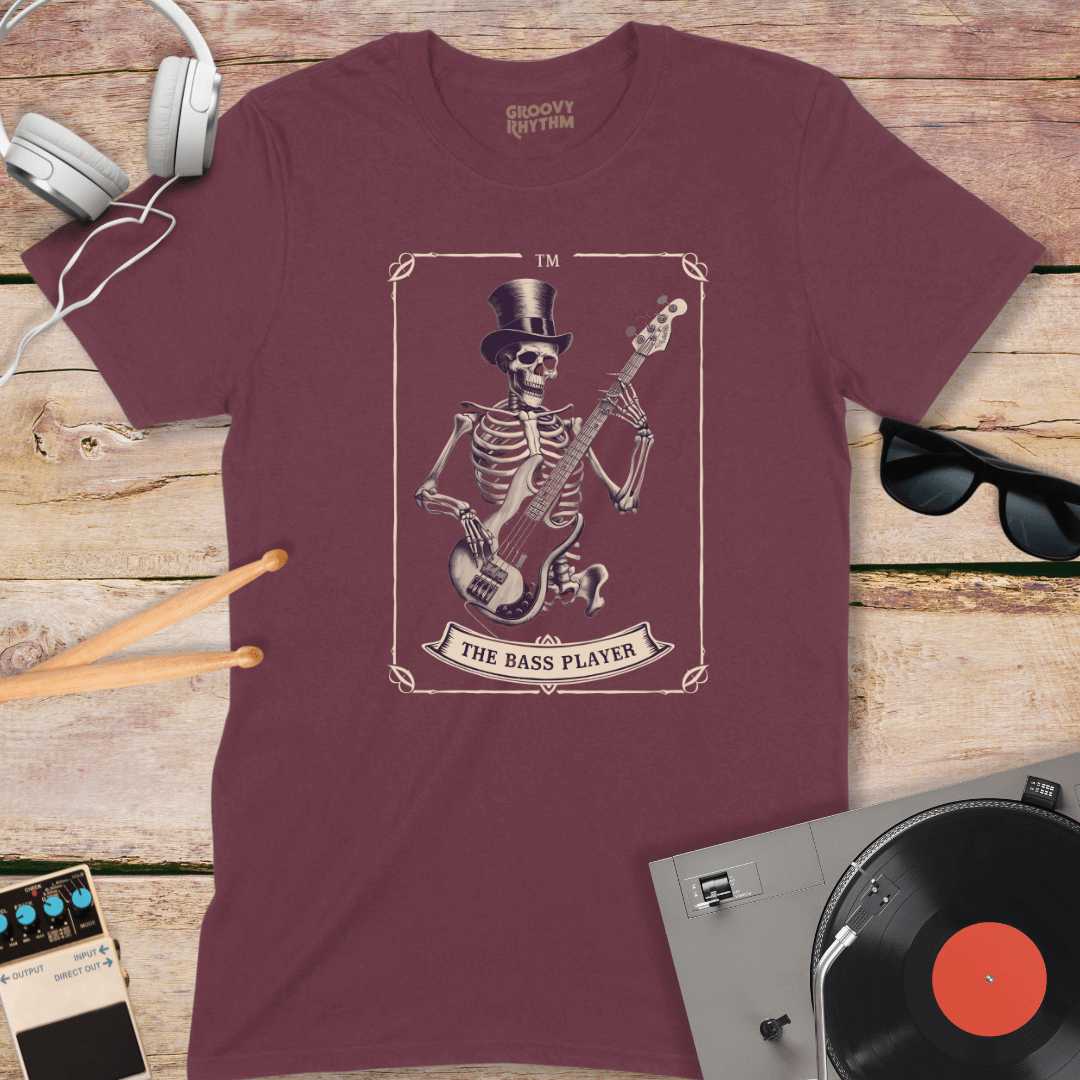 The Bass Guitarist Tarot Tee