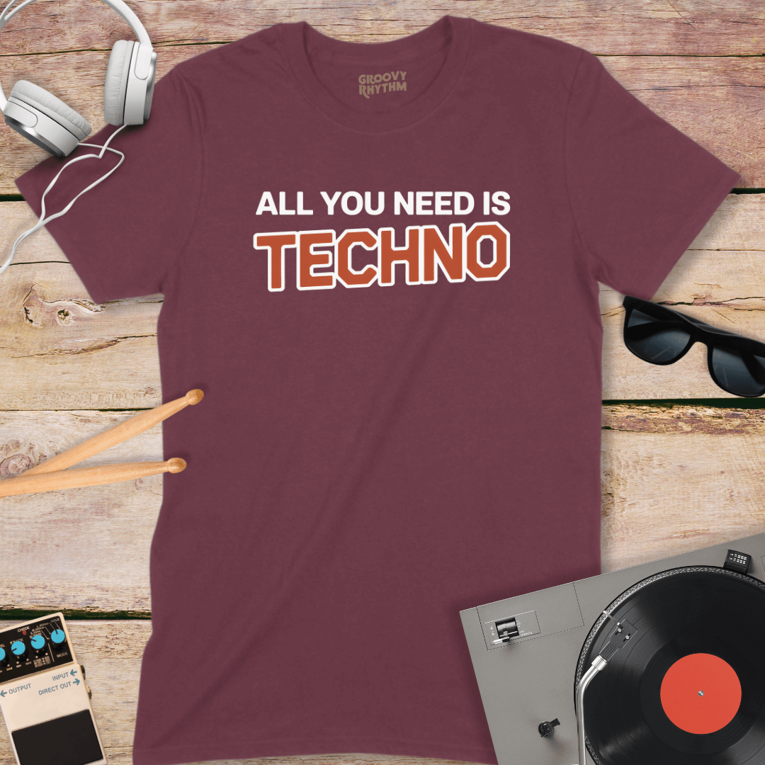 All You Need Techno Tee