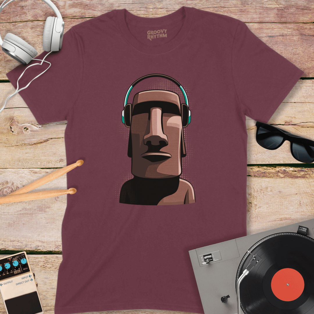 Easter Island Music Fan Tee