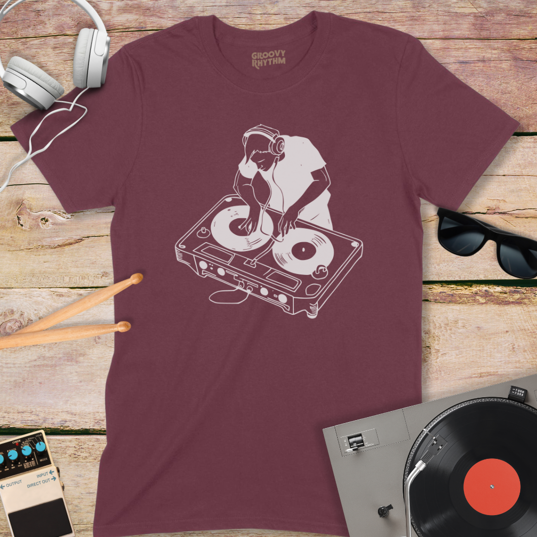 Cassette DJ Rocks TShirt