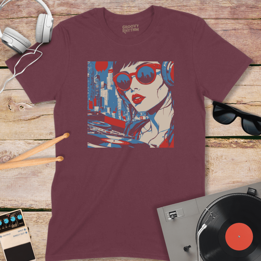 Spin City Pop Art Tee