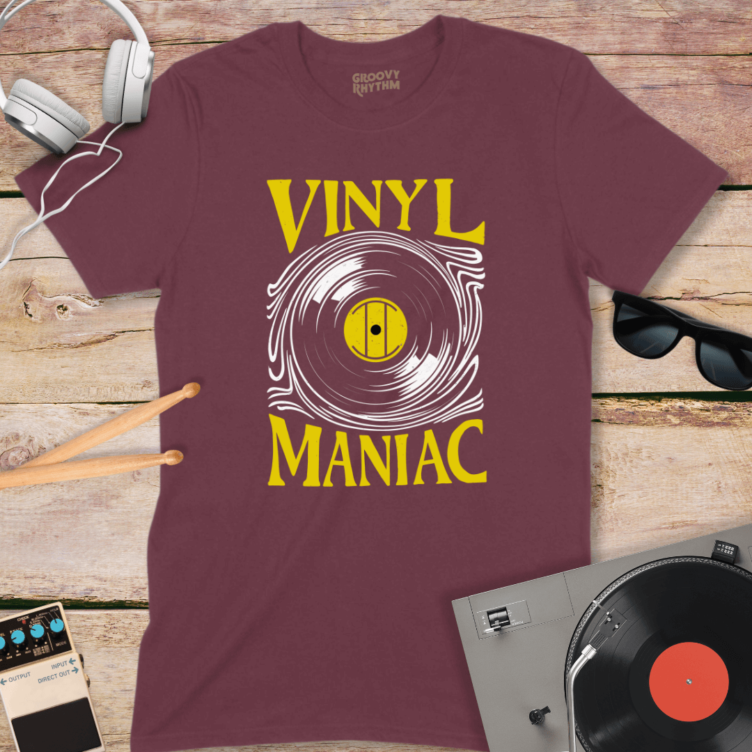 Vinyl Maniac Tshirt