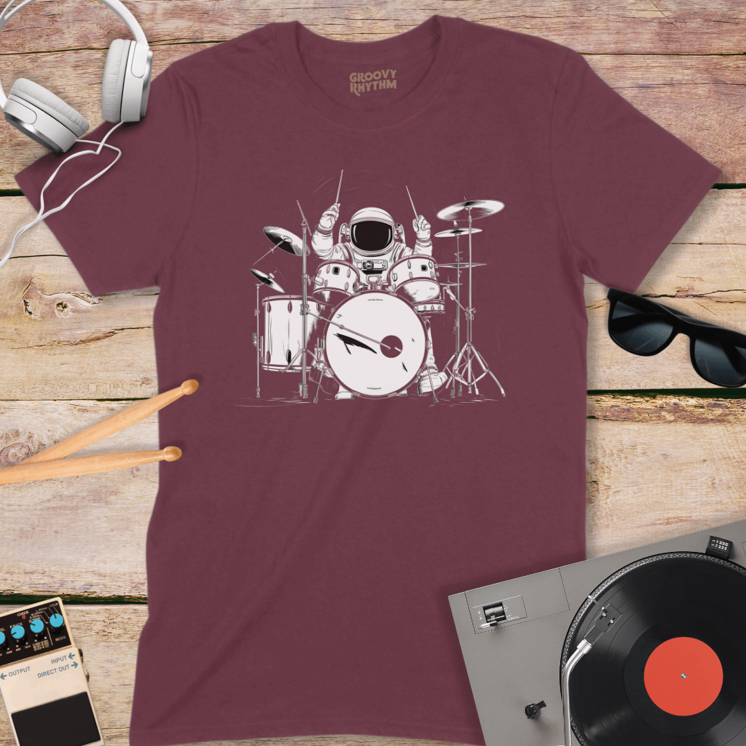 Spaceman Plays the Drums Tshirt