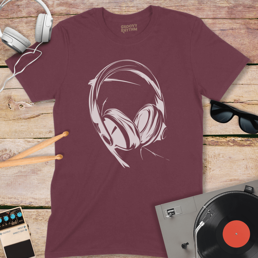 DJ Headphones Tee