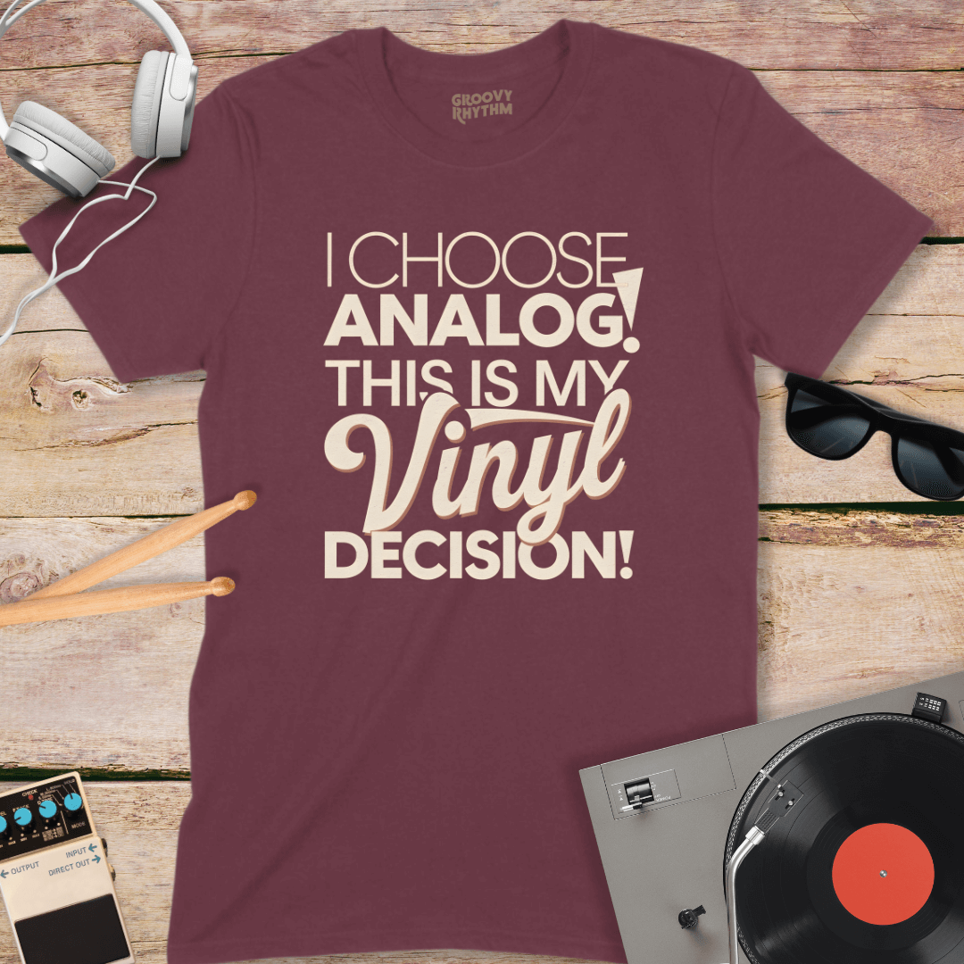 I Choose Analog Tshirt