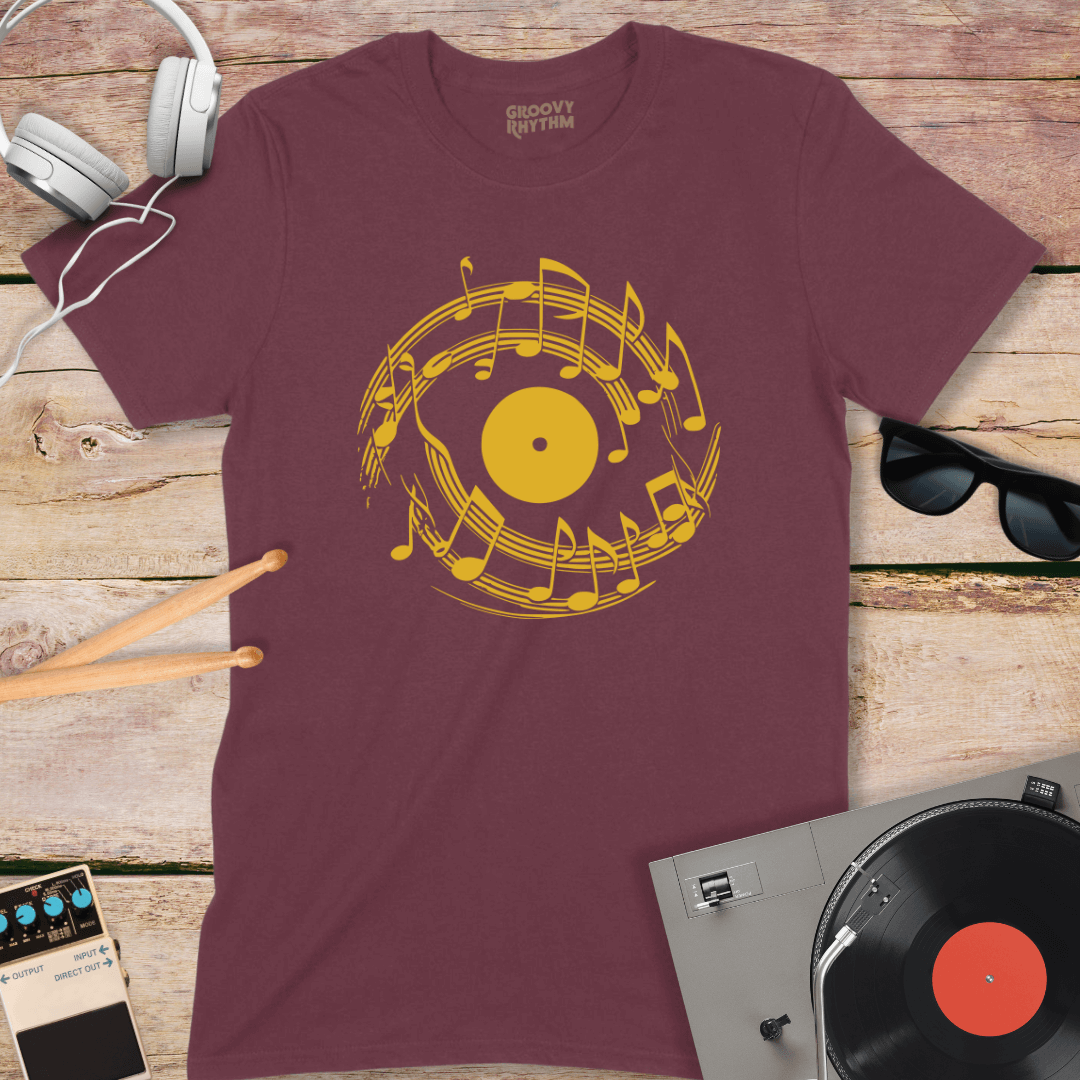 Vinyl Notes T-Shirt