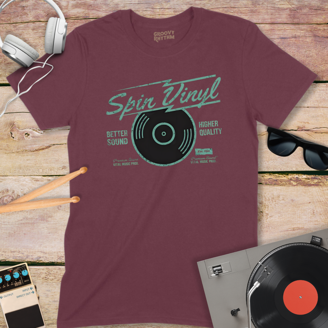 Spin Vinyl Vintage Tee