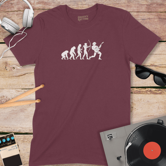 Evolution of a Guitarist T-Shirt