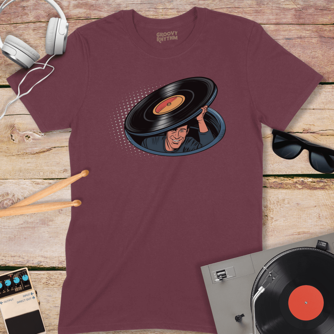 Retro Vinyl Comic Tee