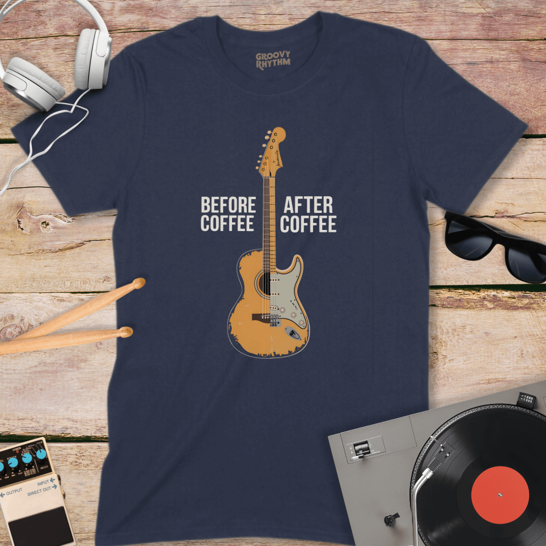 Before & After Coffee Tshirt