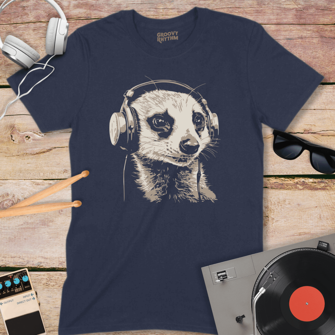 Meerkat Loves Music Tee