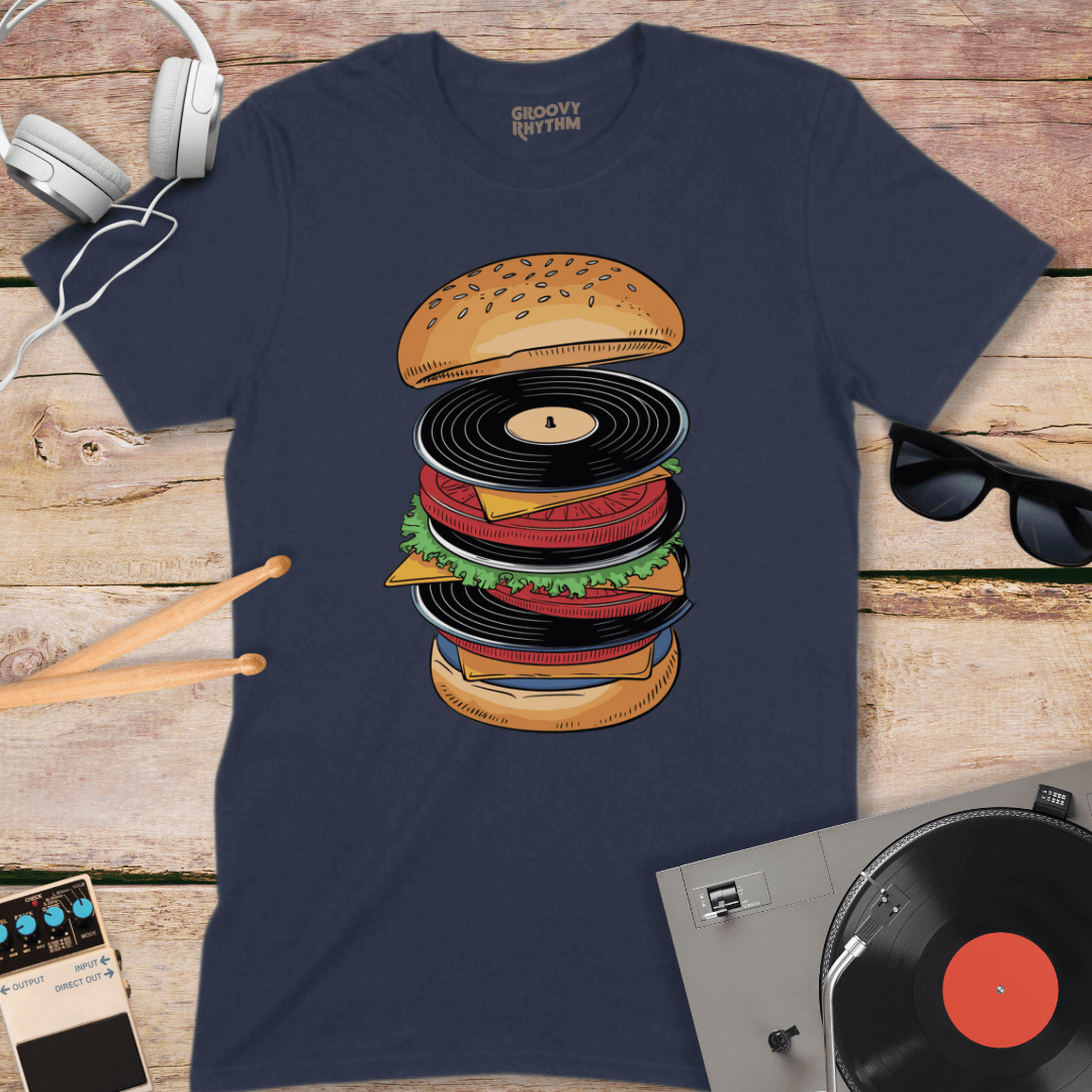 3x3 Vinyl Burger Tee