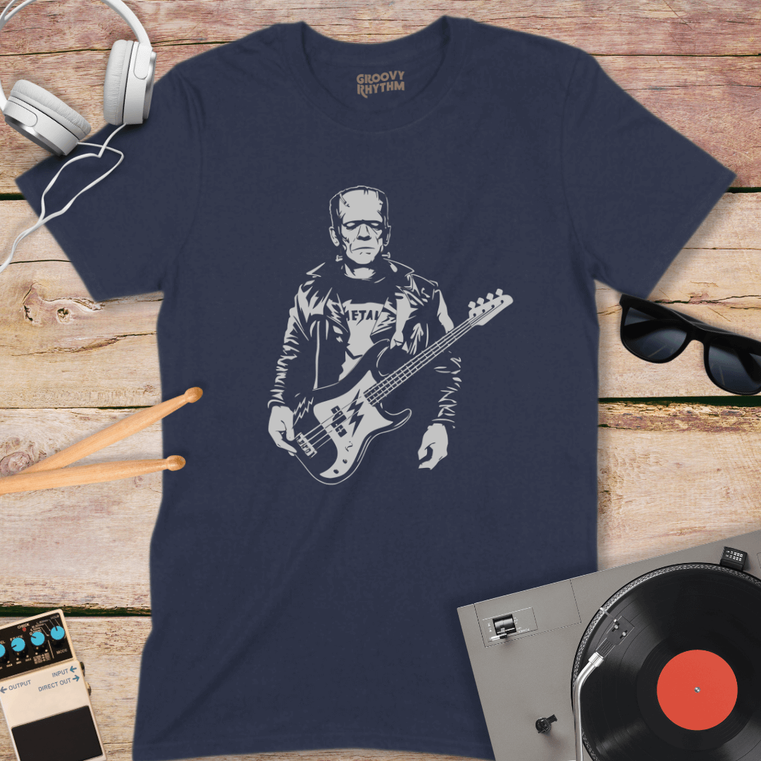 Frankenstein Rocks The Guitar Tee