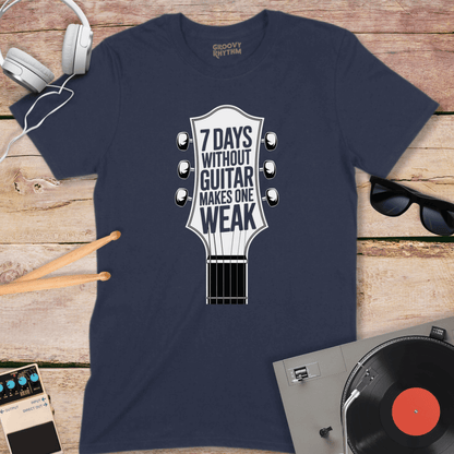 7 Days Without Guitar Tshirt