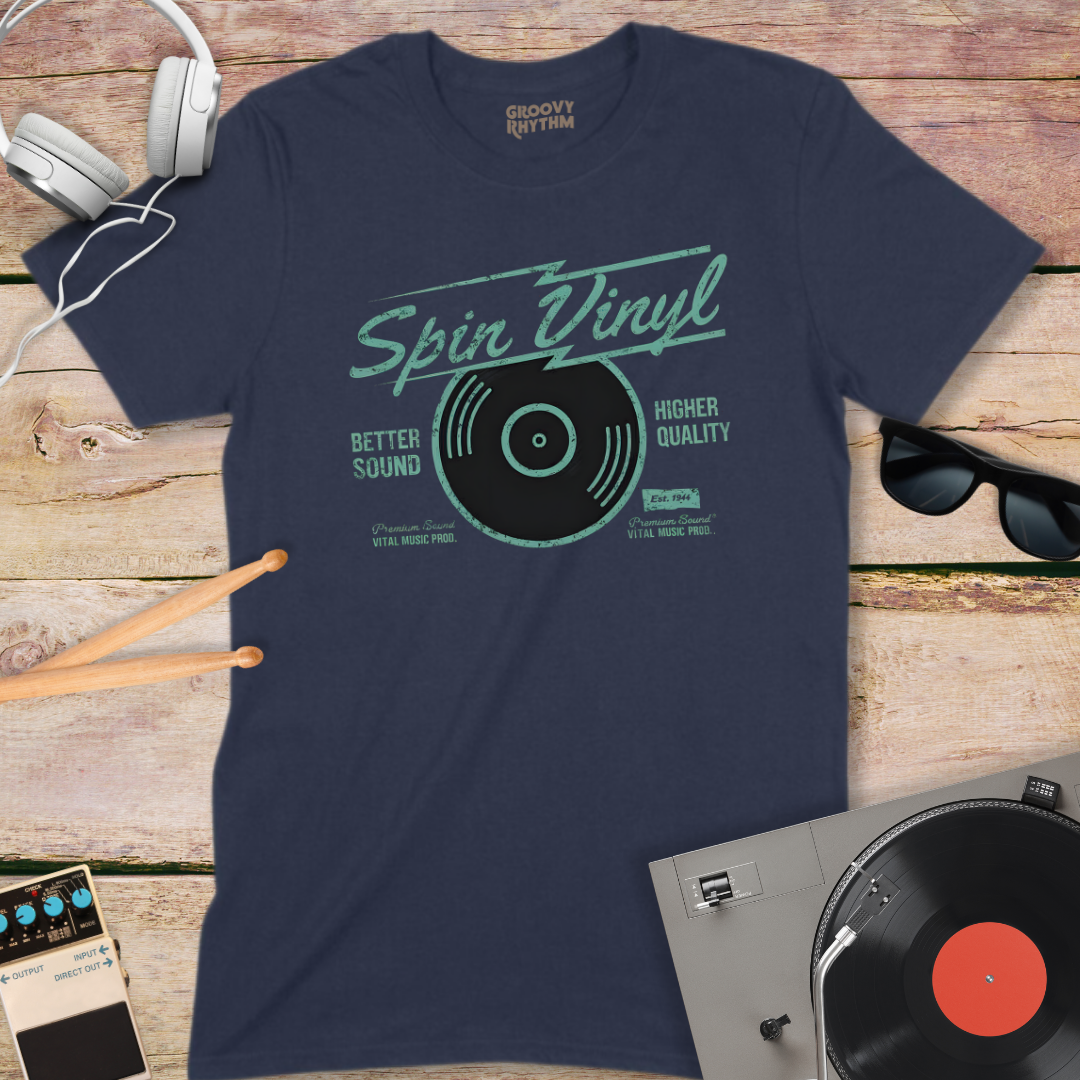 Spin Vinyl Vintage Tee