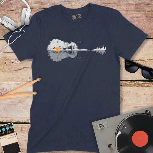 Guitar Sunset Tshirt