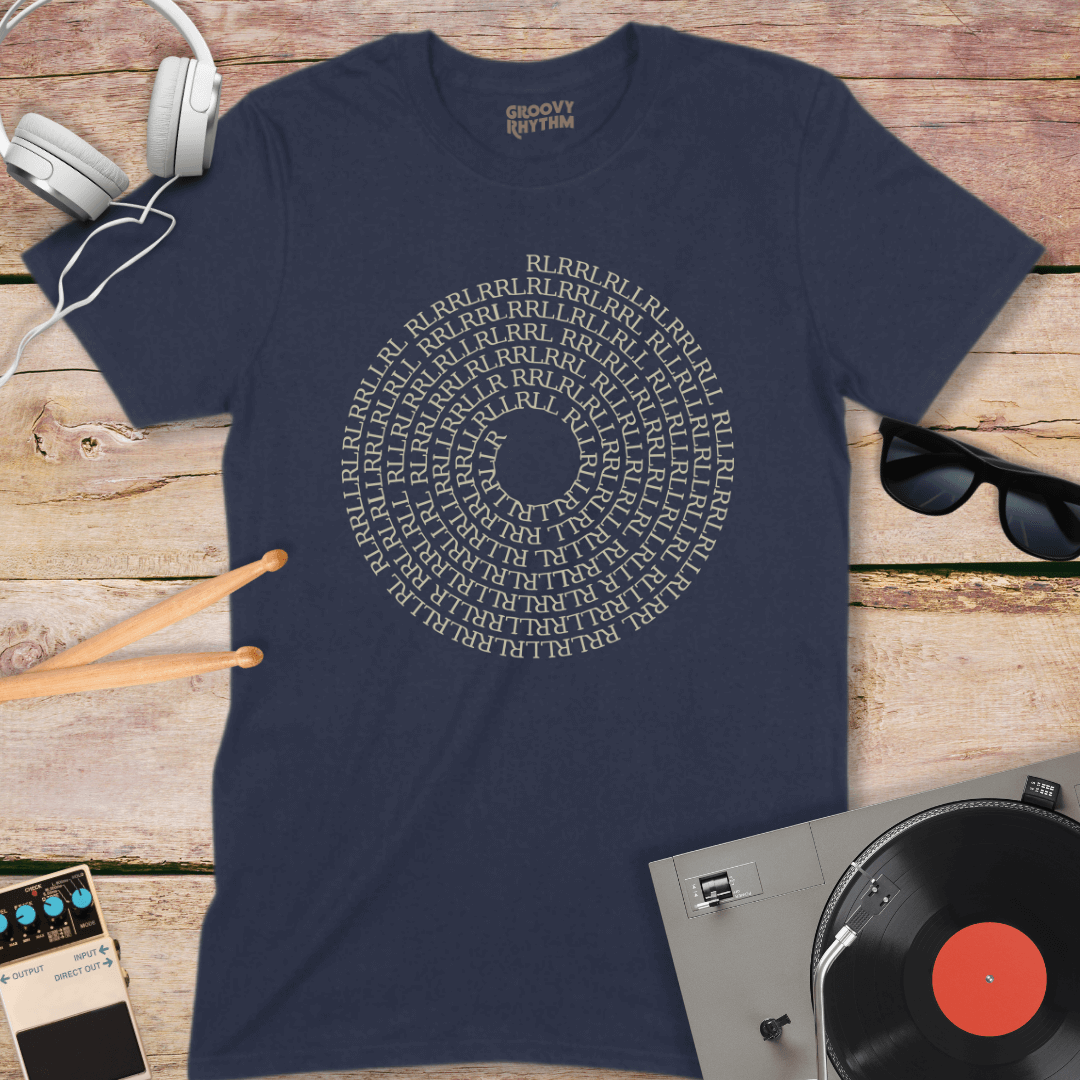 Paradiddle In the Round Tee