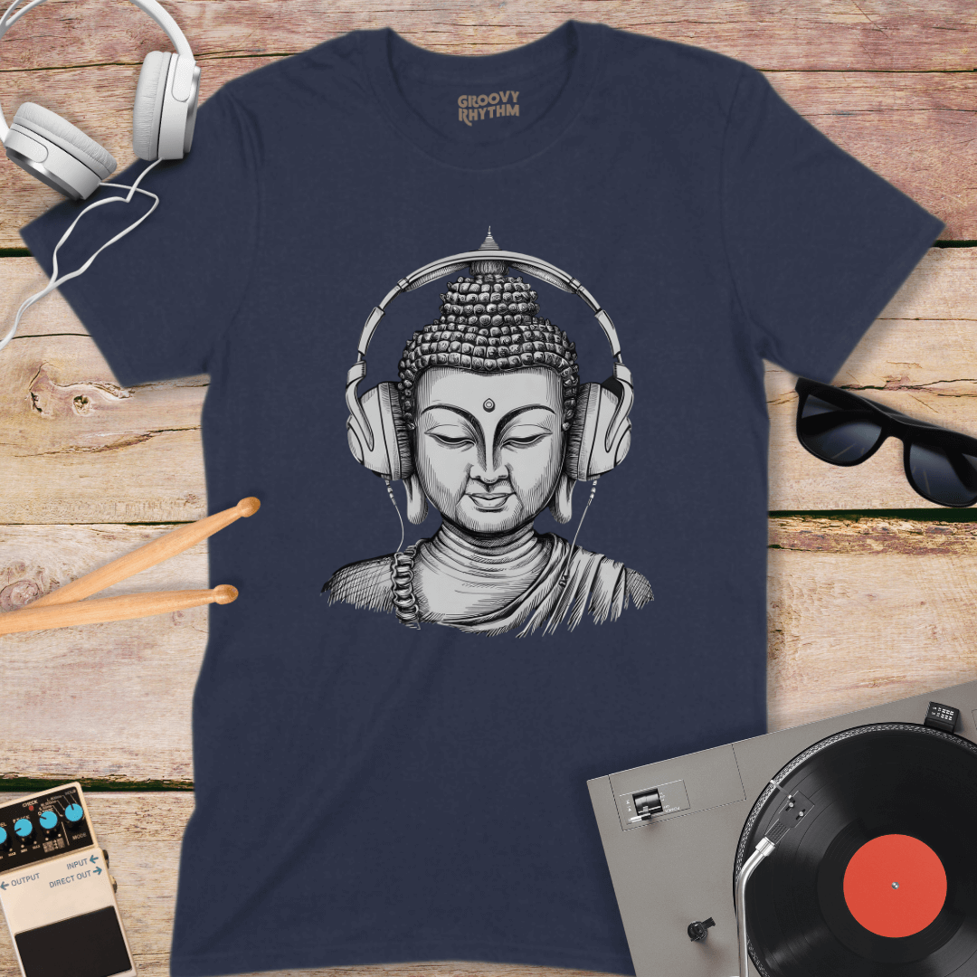 Buddha Loves Music Tshirt