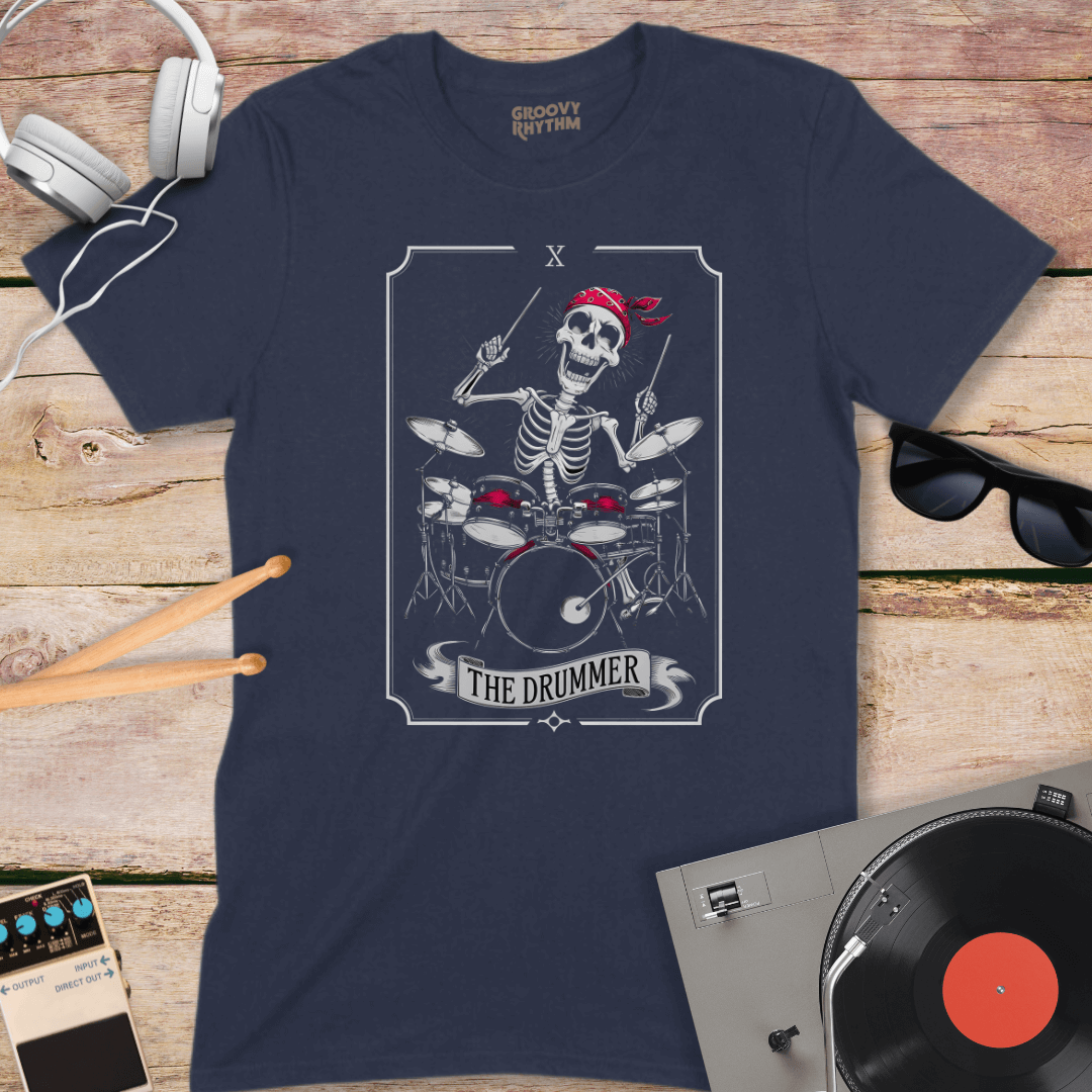 The Drummer Tarot Card T-Shirt