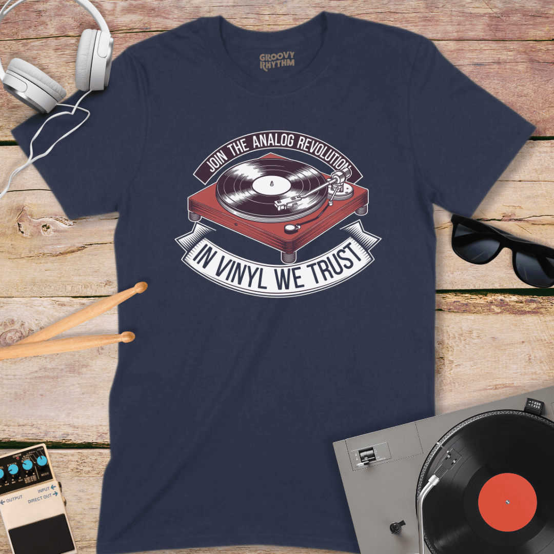In Vinyl We Trust Tee