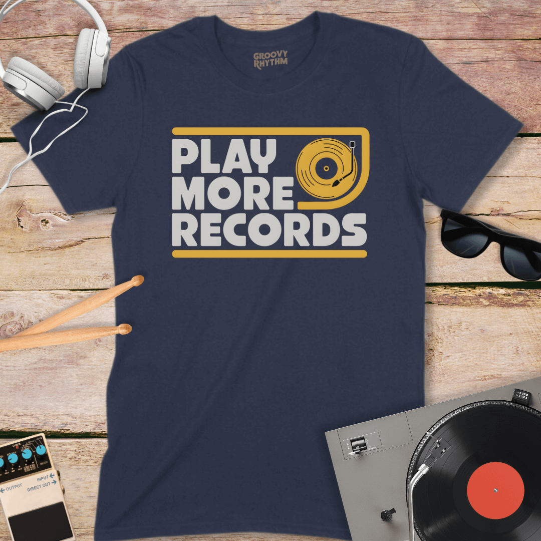 Play More Records Tee