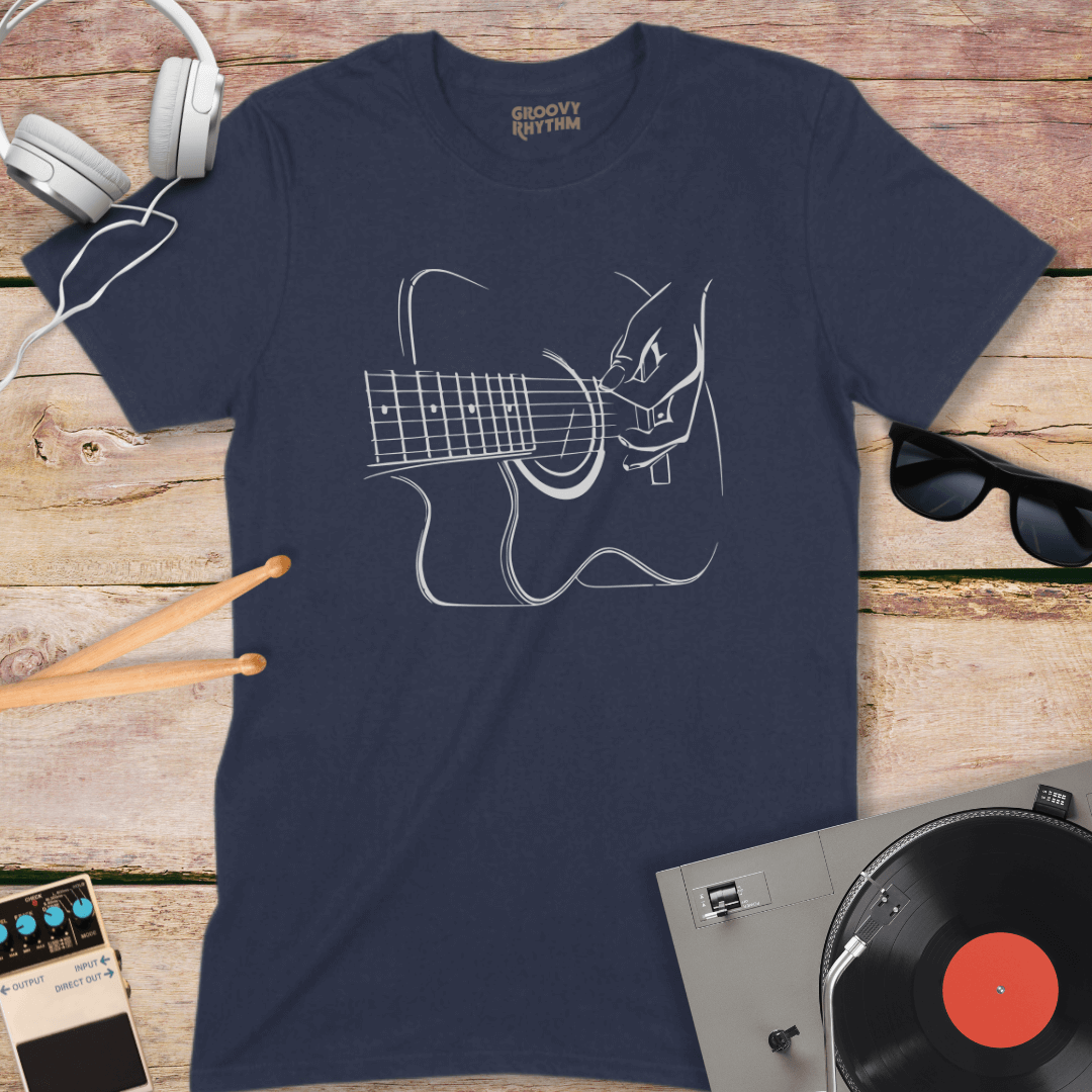 Classic Guitar Lineart Tee