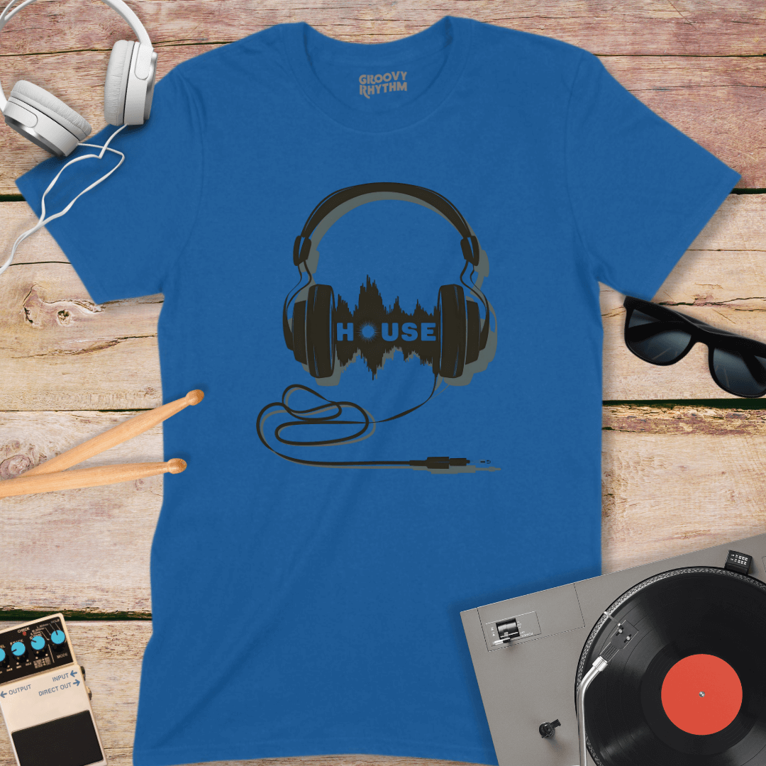 House Music Heaphone Tee