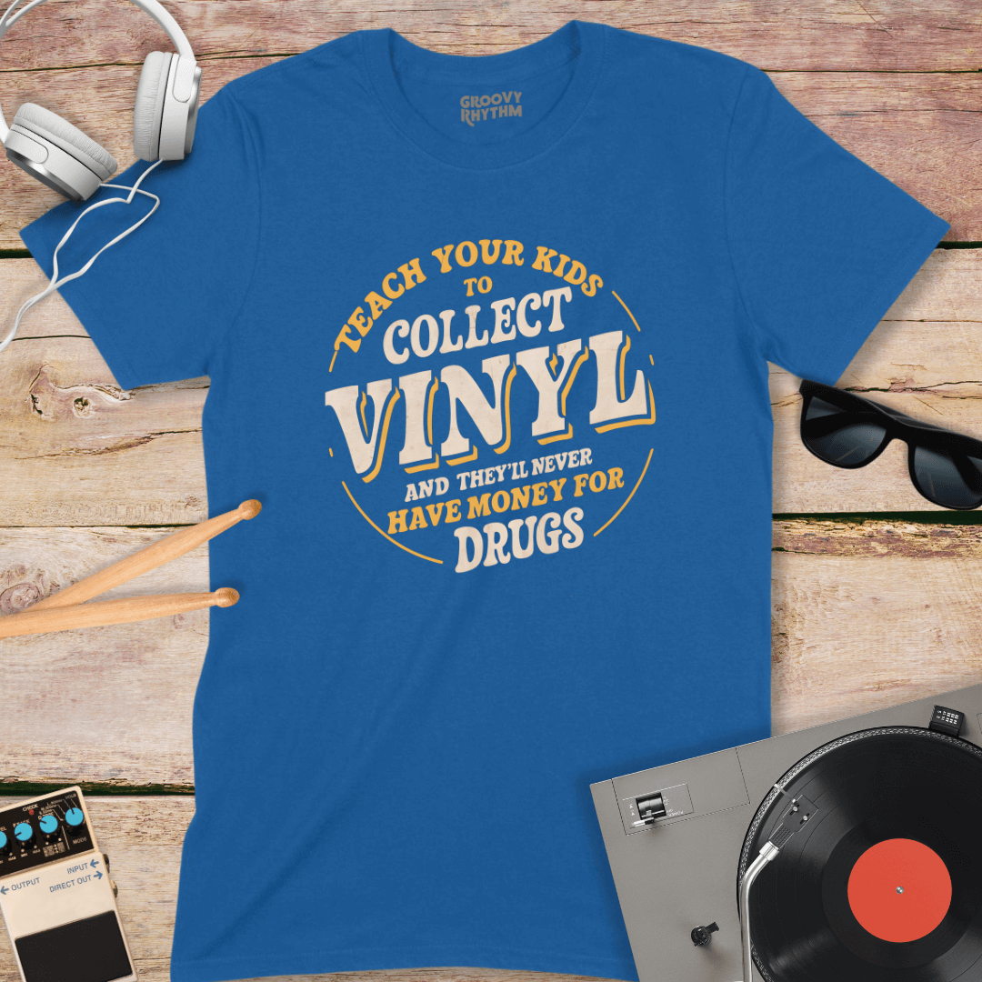 Teach Your Kids to Collect Vinyl Tee