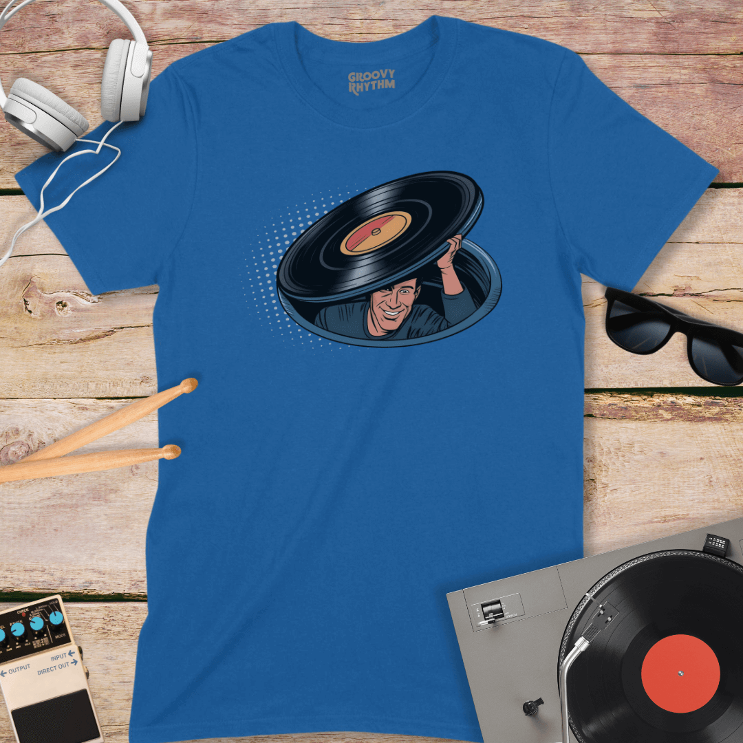 Retro Vinyl Comic Tee